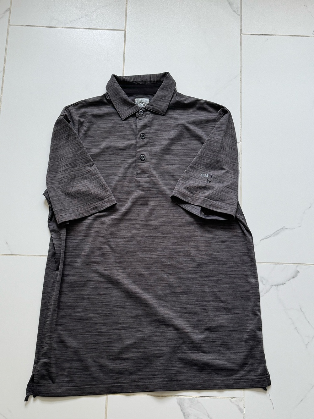 Callaway Men's Dark Heather Gray Polo
